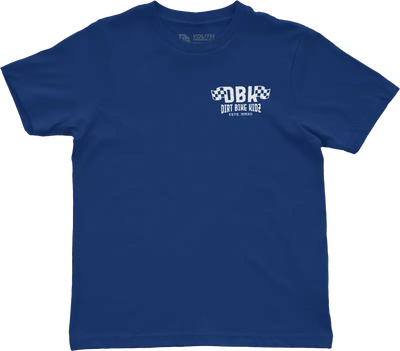 Till The End Youth Tee Royal Blue Yx - DBK