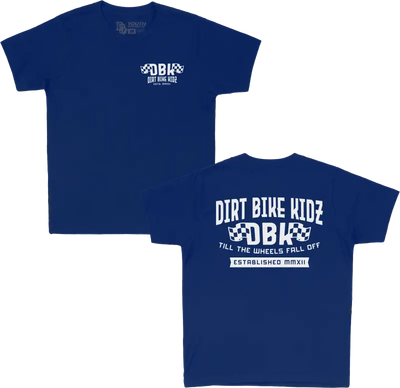 Till The End Youth Tee Royal Blue Ym - DBK