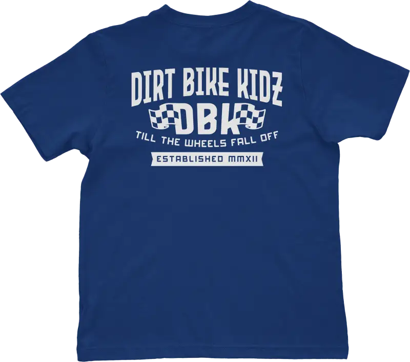 Till The End Youth Tee Royal Blue Ym - DBK