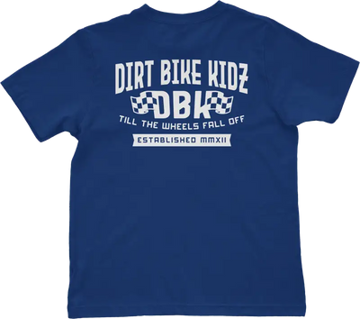 Till The End Youth Tee Royal Blue Ys - DBK