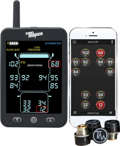 TM22129 Valterra Llc Tireminder A1As With 4 Transmitters - Tire Pressure Monitoring System - TPMS