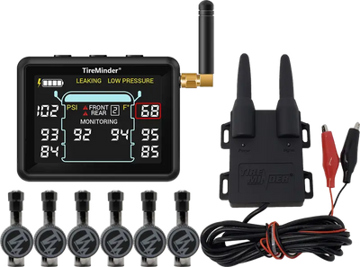 TM22164 Valterra Llc Tireminder I10 with 6 flow-through sensors for optimal tire pressure monitoring, perfect for RV, automotive, powersports, off-road, marine, exterior, truck accessories, interior, truck bed, RV parts, AVADA - Best Sellers