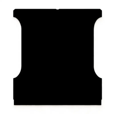 Black trunk liner.