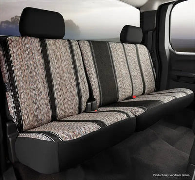 Striped and textured seat cover for TR42-38 BLACK FIA Tr Rear 60/40 seat cover