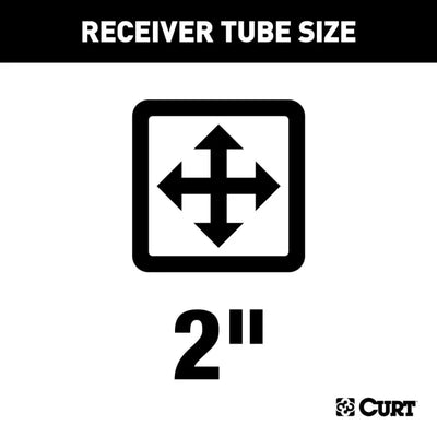 Trailer Hitch Rear Class III; Square Tube; 2 Inch Receiver; 4000 Pound Weight Carrying Capacity/ 600 Tongue - Truck &