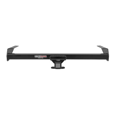 Trailer Hitch Rear Class III; Square Tube Welded; 2 Inch Receiver; 5000 Pound Weight Carrying Capacity/ 500 Pound Tongue Weight; 8000 Pound Weight Distributing Capacity/ 800 Pound Weight Distributing Tongue Weight; Matte Black; Powder Coated; Carbon Steel - RV and Auto Parts
