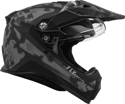 Trekker Pulse Helmet Matte Grey/Black Camo Xl - RV and Auto Parts