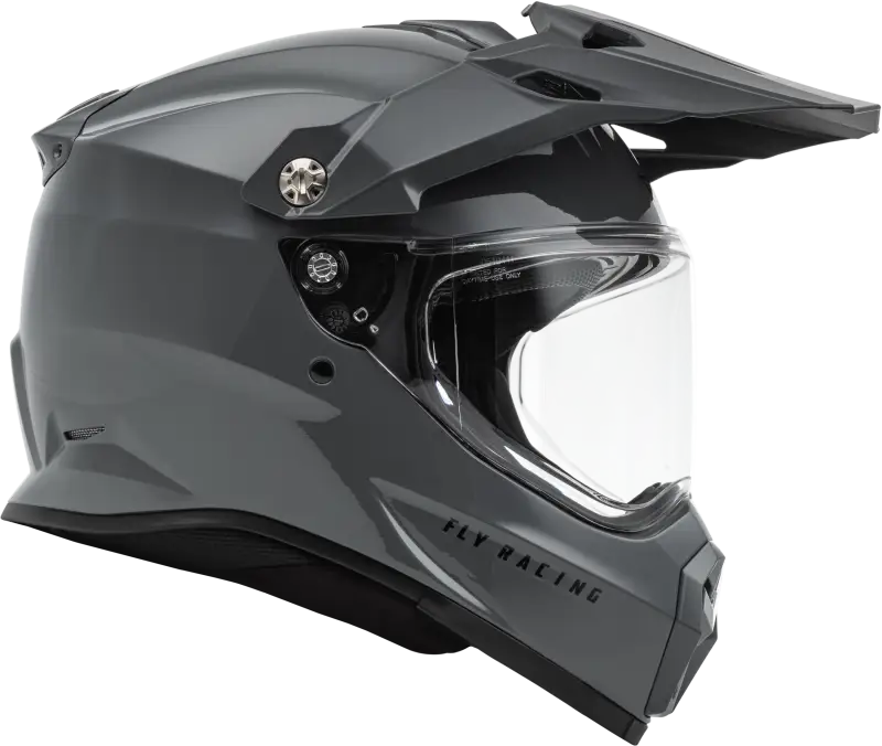 Trekker Solid Helmet Grey 2x - RV and Auto Parts
