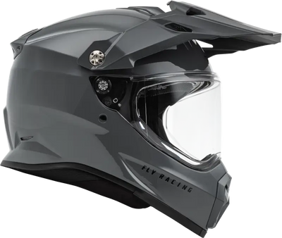 Trekker Solid Helmet Grey Md - RV and Auto Parts