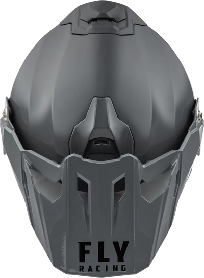 Trekker Solid Helmet Grey Md - RV and Auto Parts