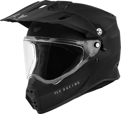 Trekker Solid Helmet Matte Black 2x