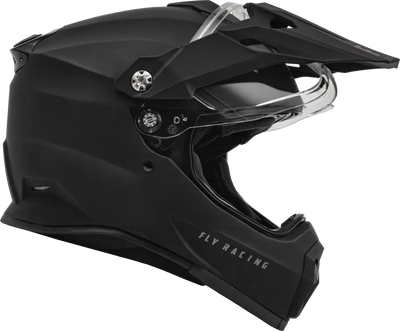 Trekker Solid Helmet Matte Black Lg