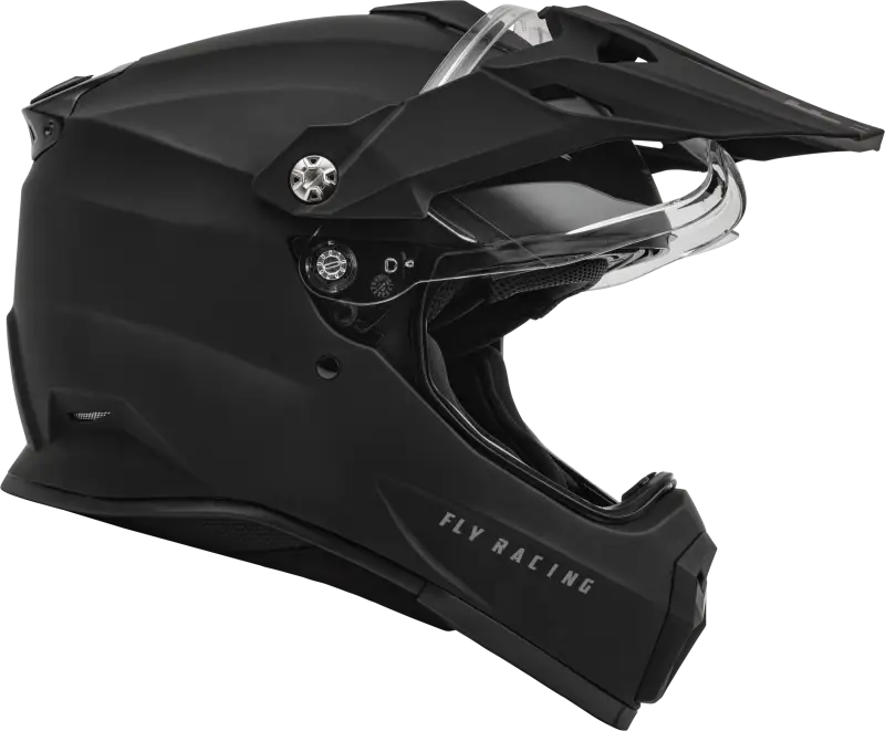Trekker Solid Helmet Matte Black Lg