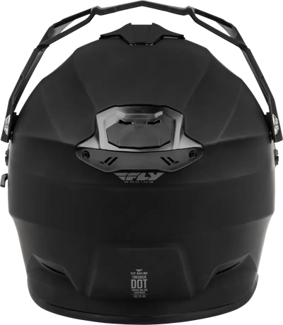 Trekker Solid Helmet Matte Black Lg