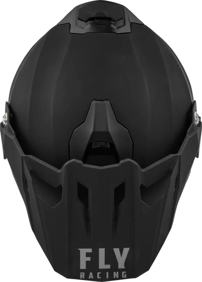 Trekker Solid Helmet Matte Black Lg