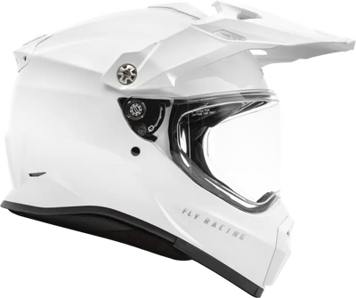 Trekker Solid Helmet White Md