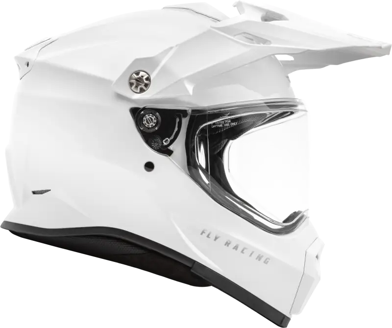 Trekker Solid Helmet White Md