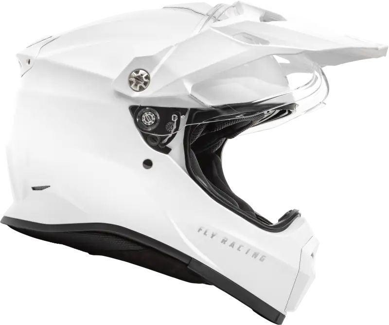 Trekker Solid Helmet White Md