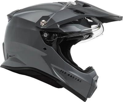 Trekker Solid Helmet Grey 2x - FLY RACING