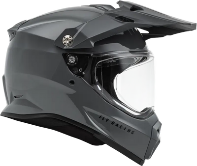 Trekker Solid Helmet Grey Md - FLY RACING