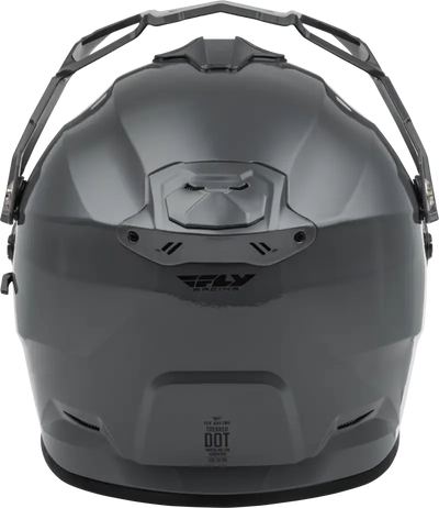 Trekker Solid Helmet Grey Sm - FLY RACING
