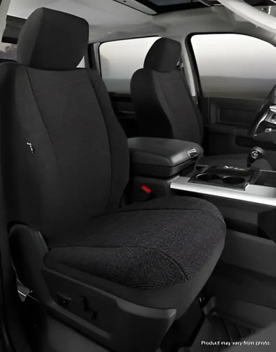 Black FIA TRS textured bucket seat cover with mesh for Toyota TRS49-48