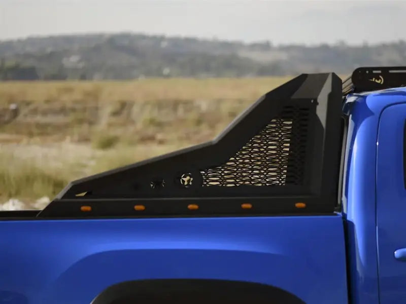 Truck Bed Bar Modular Style; Pre-Drilled Auxiliary Light Mounts; Powder Coated; Black; Steel - & Automotive