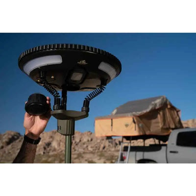 TS-4-1000 Body Armor Halo 9.75’ Solar Freestanding Light - Work