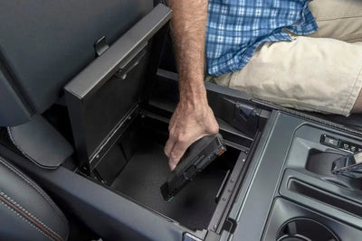 Tuffy Ford F150 Console Safe W/ Combo Lock For W/ Flow Thru Console - Tuffy Products
