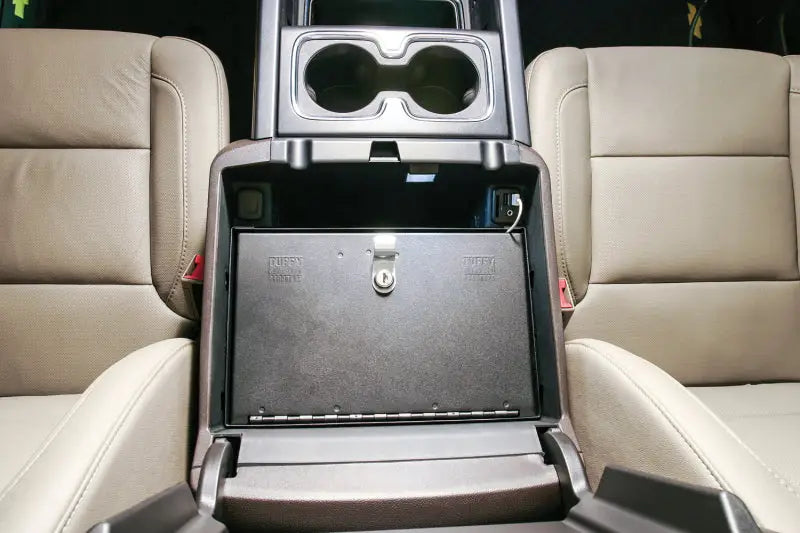 Tuffy Console Safe W/ Keyed Lock For Chevrolet Silverado - Tuffy Products