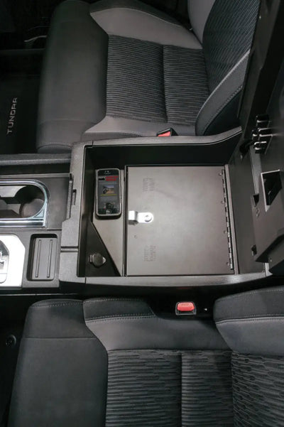 Tuffy Console Safe W/ Keyed Lock For Toyota Tundra W/ Flow Thru Console - Tuffy Products