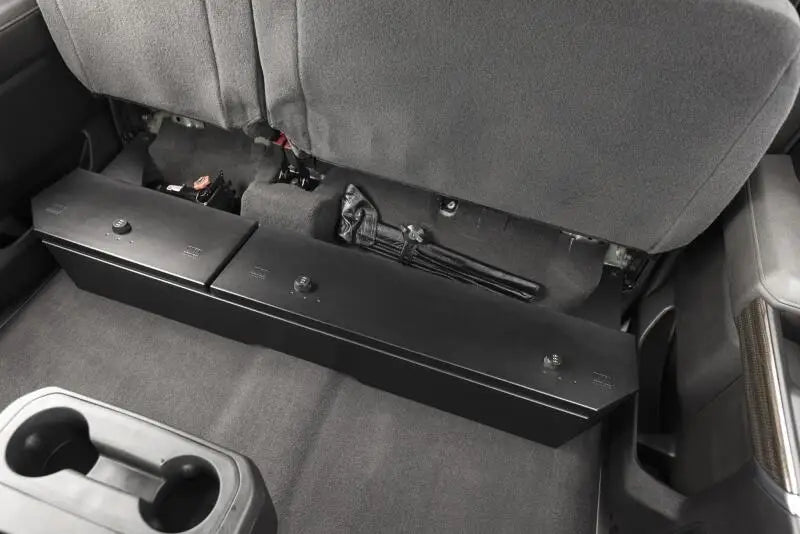 Tuffy Underseat Lockbox W/ Combo Lock For Chevrolet Silverado & Gmc Sierra Crew & Double Cab - Tuffy Products