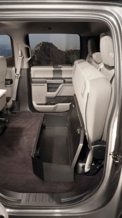 Tuffy Underseat Lockbox 2/3 Length W/ Keyed Lock For Ford Fseries Supercrew - Tuffy Products