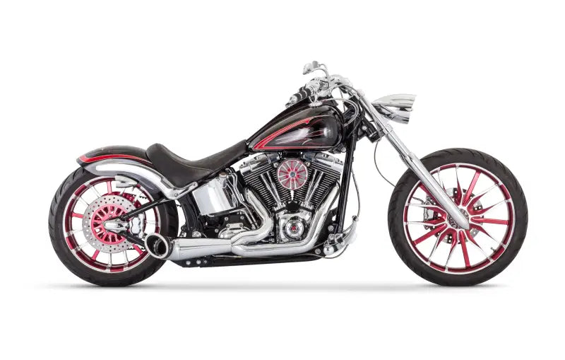 FREEDOM Turnout 2 1 Chrome W/Chrome Tip `86 17 Softail for Powersports