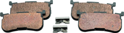 Worn brake pads on Twin Power 14 Up Trike Models Organic Brake Pads Replaces H-D 41300033 Rear