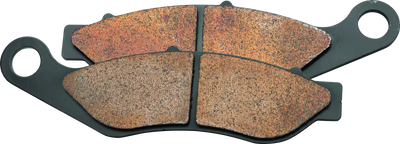 Four organic brake pads with mounting hardware for Twin Power 14 Up Trike Models