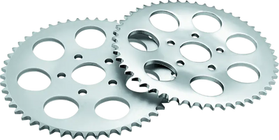 Twin Power 73-85 FL FX Chrome Disc Brake Rear Sprocket 51 Teeth Replaces H-D 41470-78.150 Offset - 490962 - Drivetrain