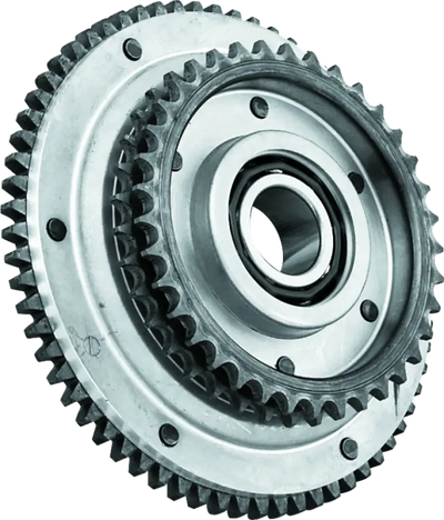 Silver metal motorcycle clutch assembly for Big Twin Twin Power clutch shell replacement