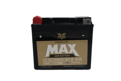 Twin Power GYZ-20H Premium MAX Battery Replaces H-D 65991-82B Made in USA - Batteries