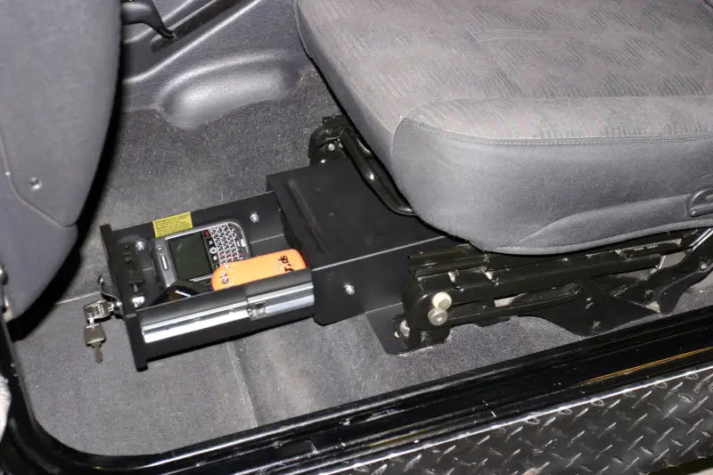 Tuffy Jeep Wrangler Underseat Drawer Flip Seat W/ Keyed Lock - Tuffy Products