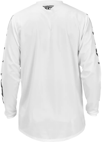 Universal Jersey White/Black Lg - FLY RACING