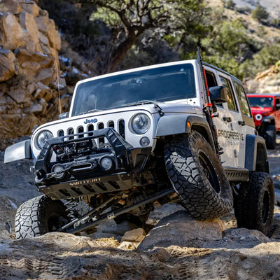 Progressive 07-18 Wrangler (JK) STR 46 Series 2.0 Smooth Body Front Shocks (Pair) - 1.5-3.0in - Progressive