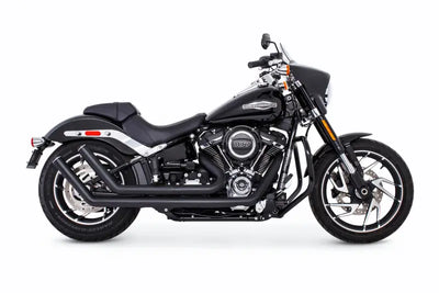 Upsweep W/Star End Cap Black M8 Softail 
