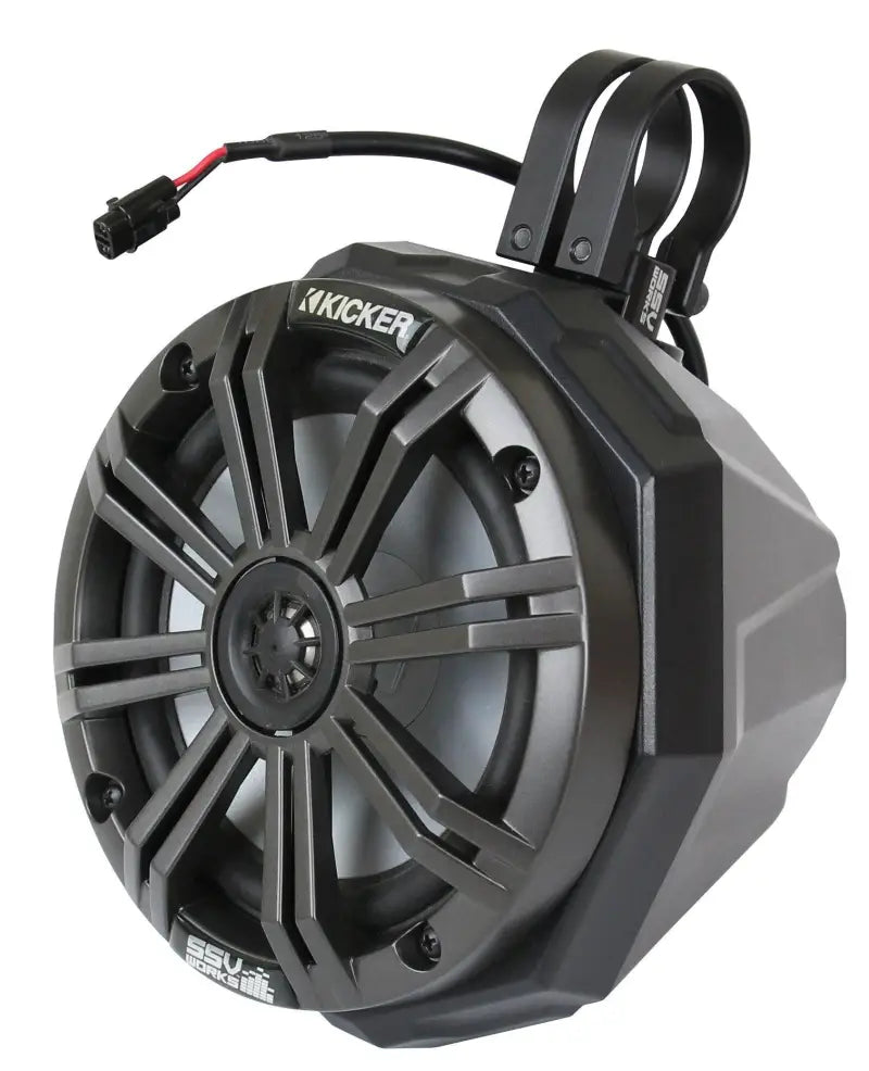 US2-C65K-CGN Ssv Works Cage Mount Kicker 6.5 Inch Speakers Polaris General - RV and Auto Parts