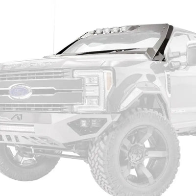 Fab Fours Vicowl 4 Light Insert VC4102-1 mounted on a Ford truck, enhancing off-road visibility and style.