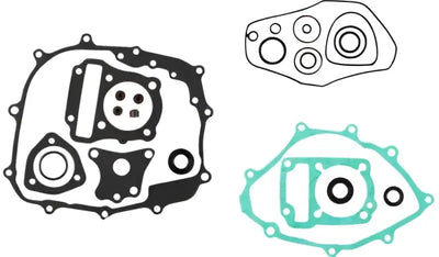 Vertex 8110043 Complete Gasket Set With Oil Seals - Gaskets/Seals