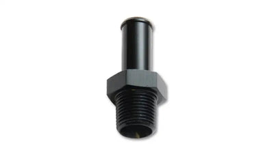 Vibrant 1/4in NPT to 3/8in Barb Straight Fitting - Aluminum - Truck & Automotive