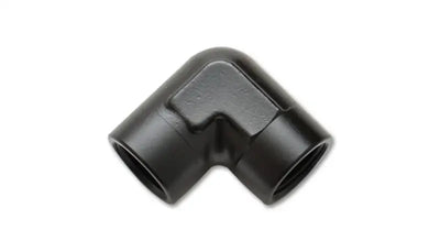 Vibrant 1/8in NPT 90 Degree Female Pipe Coupler Fitting - Truck & Automotive