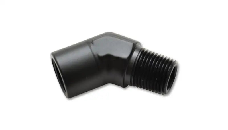 Vibrant 1/8in NPT Female to Male 45 Degree Pipe Adapter Fitting 