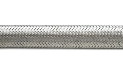 Vibrant -10 AN SS Braided Flex Hose (10 foot roll) - Truck & Automotive